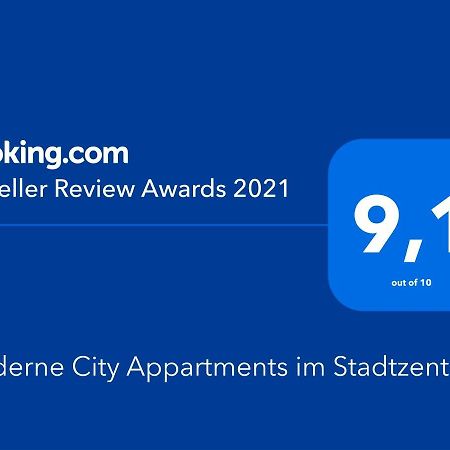 Moderne City Appartments Im Stadtzentrum Chemnitz Eksteriør bilde