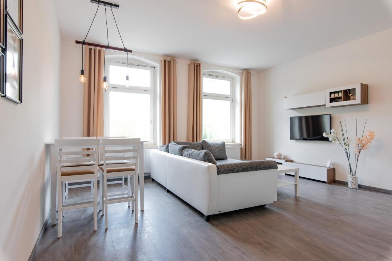 Moderne City Appartments Im Stadtzentrum Chemnitz Eksteriør bilde