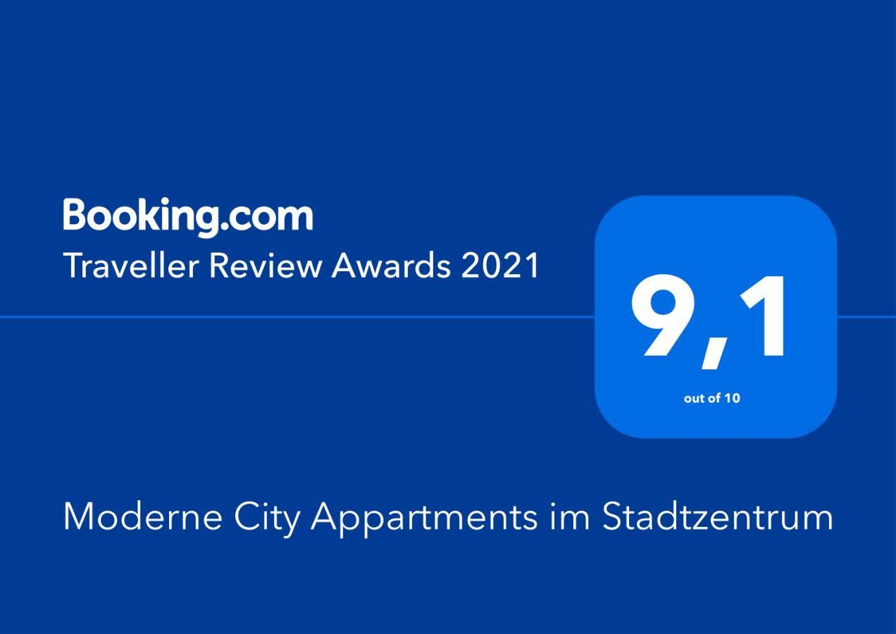 Moderne City Appartments Im Stadtzentrum Chemnitz Eksteriør bilde
